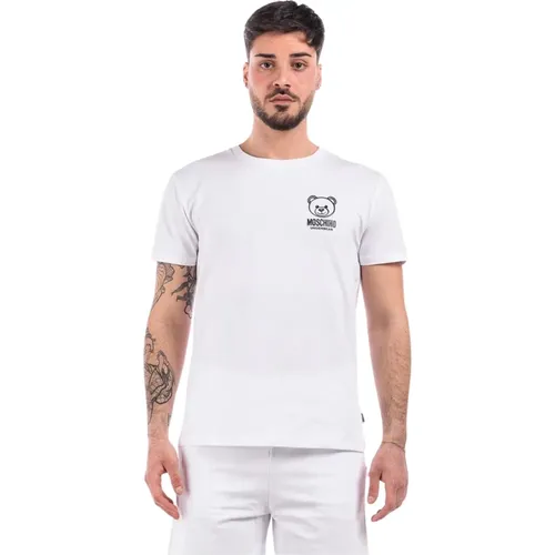 T-Shirts , male, Sizes: XL, M, XS, S, L - Moschino - Modalova