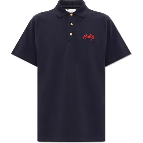 Poloshirt mit Logo , Herren, Größe: L - Bally - Modalova