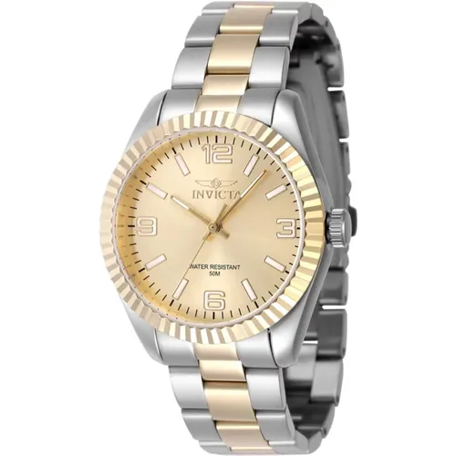 Gold Dial Quartz Watch - Specialty Collection , female, Sizes: ONE SIZE - Invicta Watches - Modalova