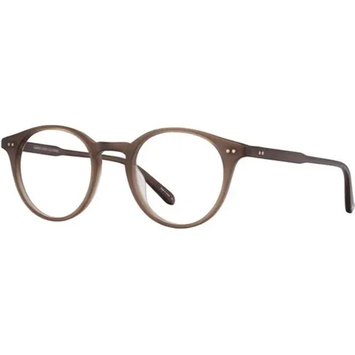 Matte Espresso Eyewear Frames Clune , unisex, Sizes: 47 MM - Garrett Leight - Modalova