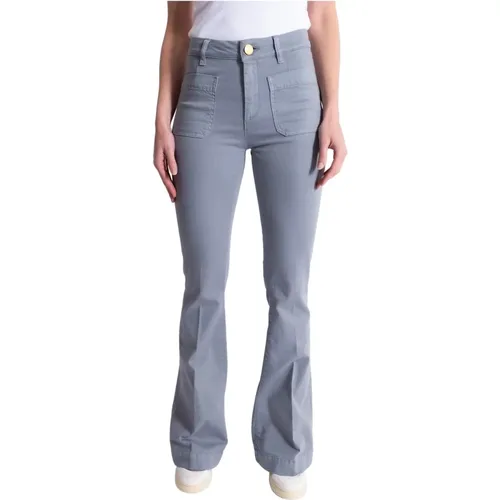 Flared Bull Denim Hose , Damen, Größe: W28 - Seafarer - Modalova