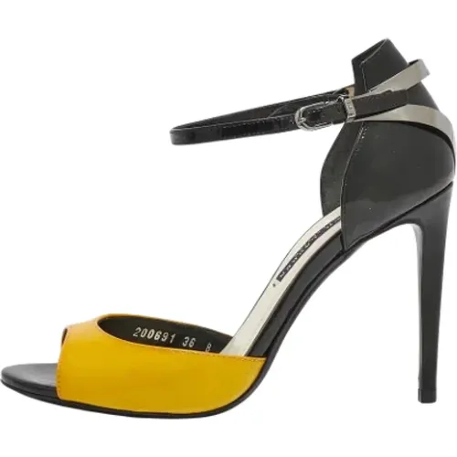 Pre-owned Leder sandals , Damen, Größe: 36 EU - Ralph Lauren Pre-owned - Modalova