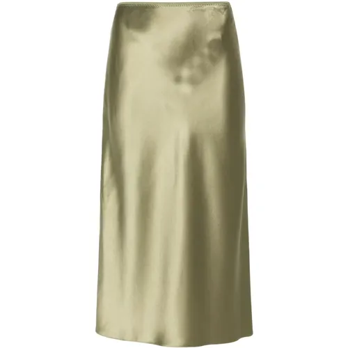 Silk Satin Casual Skirt , female, Sizes: M, L, XL - joseph - Modalova