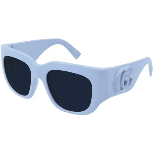 Licht Blau Blau Sonnenbrille Gg1545S - Gucci - Modalova