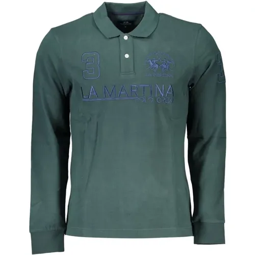 Classic Polo Shirt with Embroidery , male, Sizes: M, XL, 3XL, 2XL, L - LA MARTINA - Modalova