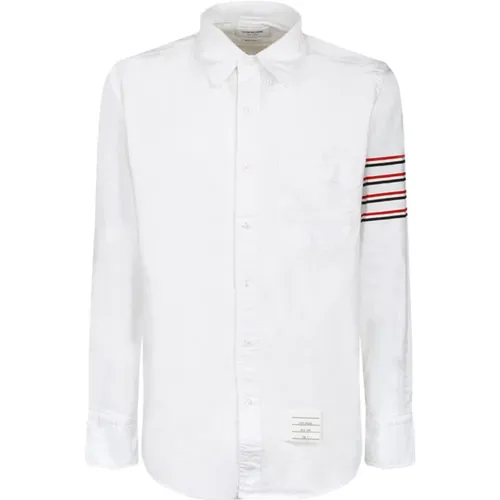 Button Down Collar Shirt , male, Sizes: M, L, 2XL, XL - Thom Browne - Modalova