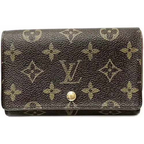 Pre-owned Canvas wallets , female, Sizes: ONE SIZE - Louis Vuitton Vintage - Modalova