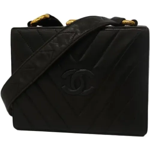 Pre-owned Leather chanel-bags , female, Sizes: ONE SIZE - Chanel Vintage - Modalova