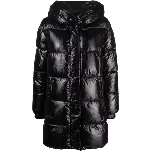 Horizontal quilted jacket , female, Sizes: M - Michael Kors - Modalova