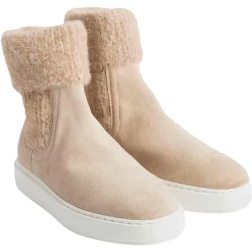 Stylish Leather Boots , female, Sizes: 5 UK, 7 UK, 6 UK, 3 UK - Santoni - Modalova
