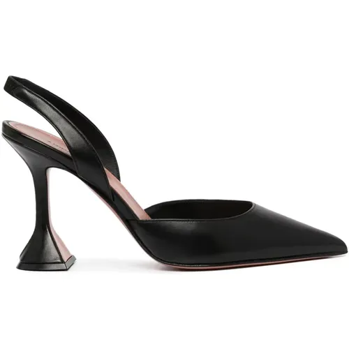 Heeled Slingback Sandal , female, Sizes: 5 1/2 UK, 6 1/2 UK, 4 UK, 4 1/2 UK, 3 1/2 UK, 6 UK, 3 UK, 5 UK, 7 UK - Amina Muaddi - Modalova