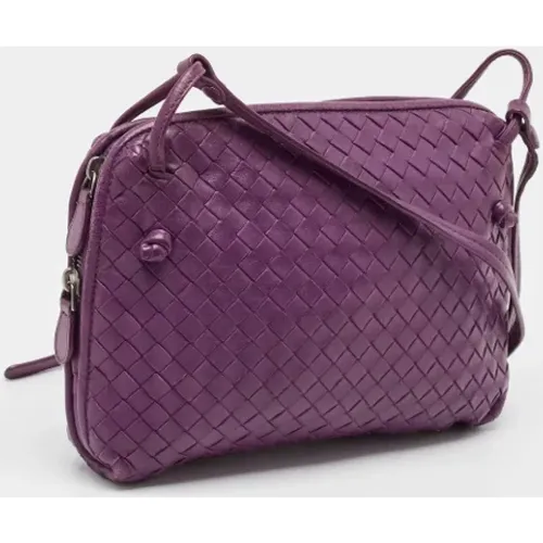 Pre-owned Leather crossbody-bags , female, Sizes: ONE SIZE - Bottega Veneta Vintage - Modalova