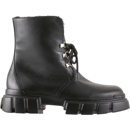 Schwarze Winter Stiefeletten , Damen, Größe: 36 EU - Högl - Modalova