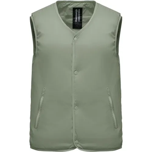Padded Vest in Nylon , male, Sizes: XL, L, 2XL - BomBoogie - Modalova