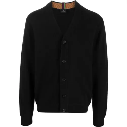 Stylish Cardigan for Men , male, Sizes: S, XL, M, L - PS By Paul Smith - Modalova