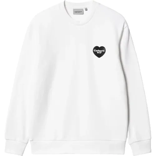 Heart Bandana Sweatshirt , male, Sizes: L, XL, S - Carhartt WIP - Modalova