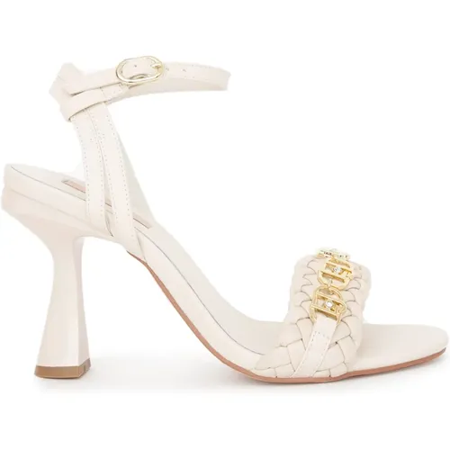 Elegante weiße High Heel Sandalen , Damen, Größe: 37 EU - Liu Jo - Modalova