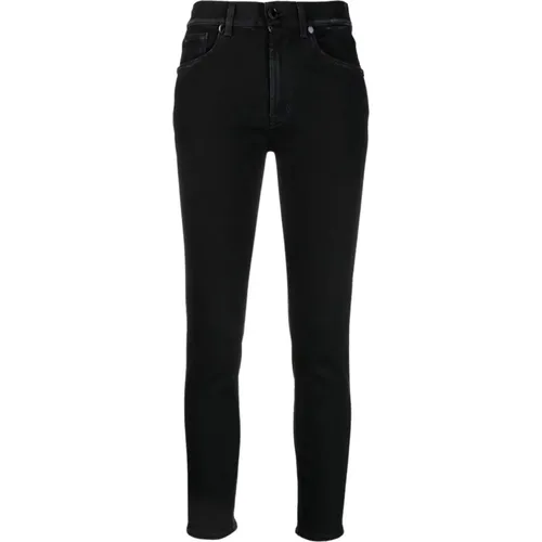 Stilvolle Cropped Jeans , Damen, Größe: W32 - Dondup - Modalova