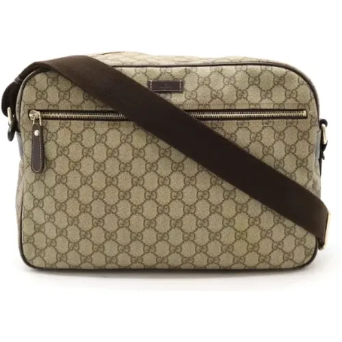 Pre-owned Canvas gucci-bags , female, Sizes: ONE SIZE - Gucci Vintage - Modalova