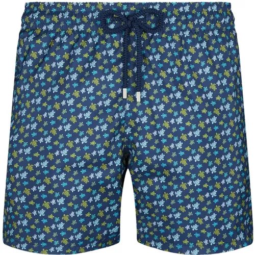 Ultra-light and Packable Swimwear with Rainbow Tortoise Print , male, Sizes: 2XL, L, XL, M - Vilebrequin - Modalova