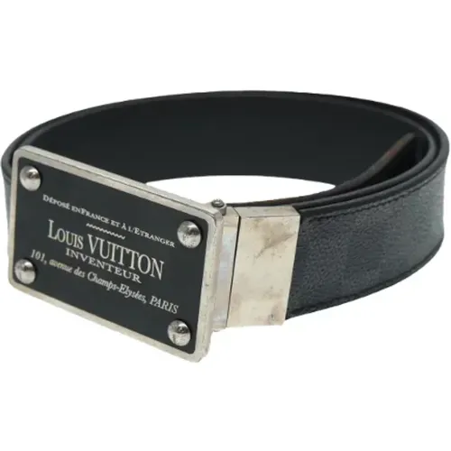 Pre-owned Canvas belts , female, Sizes: ONE SIZE - Louis Vuitton Vintage - Modalova