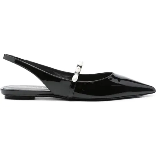 Pearlita Slingback Flat Shoes , female, Sizes: 4 1/2 UK, 3 1/2 UK, 3 UK, 5 UK, 4 UK, 5 1/2 UK - Stuart Weitzman - Modalova