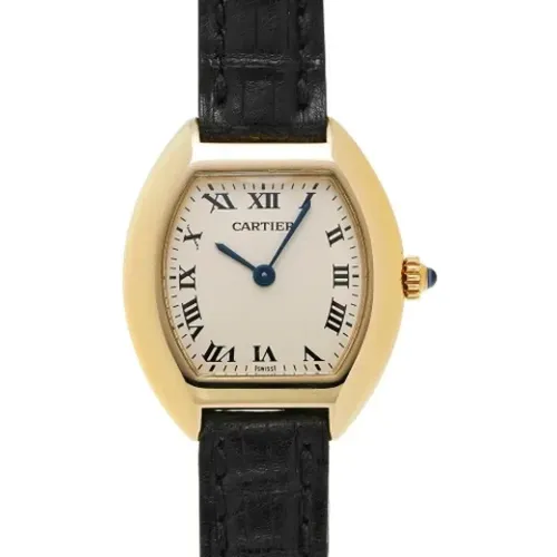 Pre-owned Yellow Gold watches , female, Sizes: ONE SIZE - Cartier Vintage - Modalova