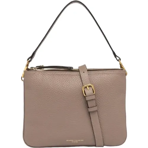 Dove Grey Frida Glattleder Tasche - Gianni Chiarini - Modalova