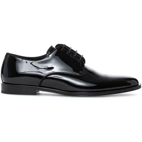 Klassische Derby-Schuhe , Herren, Größe: 41 1/2 EU - Dolce & Gabbana - Modalova