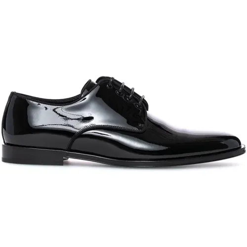 Klassische Derby-Schuhe , Herren, Größe: 43 EU - Dolce & Gabbana - Modalova