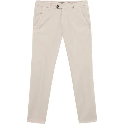 Trousers , male, Sizes: W36, W32, W33, W30, W38, W34, W31, W40 - Roy Roger's - Modalova