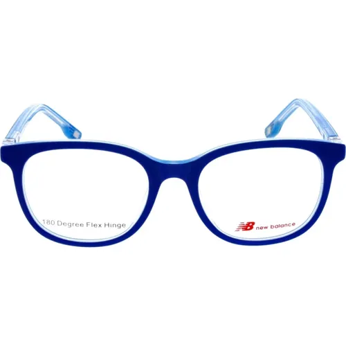 Stylish Prescription Glasses with Warranty , unisex, Sizes: 46 MM - New Balance - Modalova