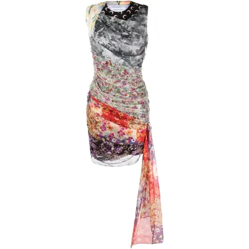 MultiColour Dresses for Women , female, Sizes: M, L - Marine Serre - Modalova