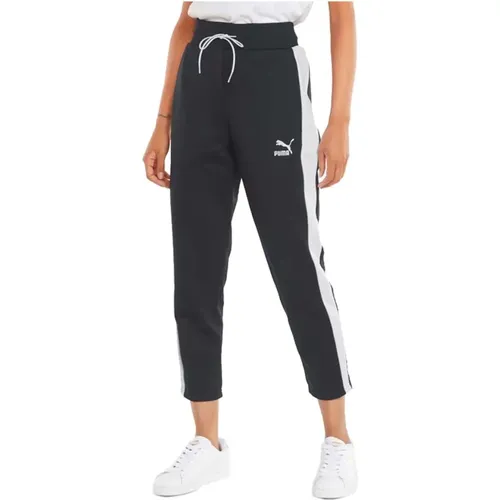 Iconic T7 Lange Hose , Damen, Größe: L - Puma - Modalova