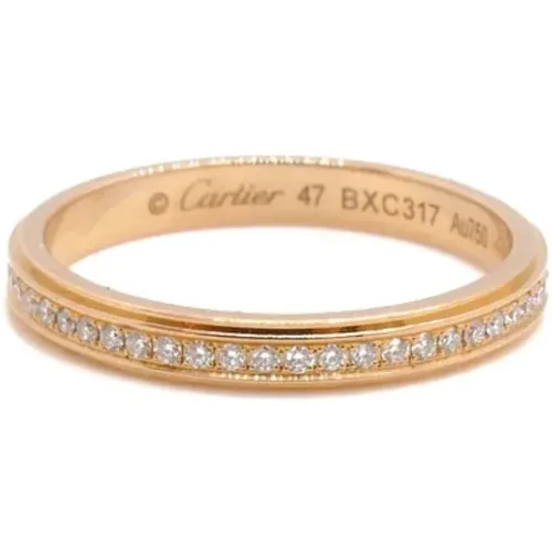 Pre-owned Rose Gold rings , female, Sizes: ONE SIZE - Cartier Vintage - Modalova