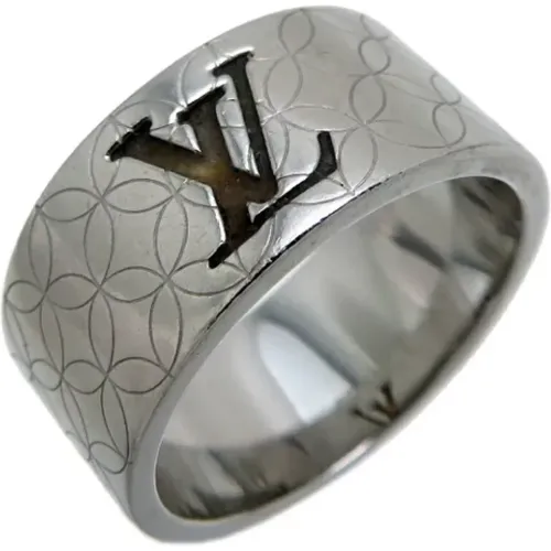 Pre-owned Metal rings , male, Sizes: ONE SIZE - Louis Vuitton Vintage - Modalova