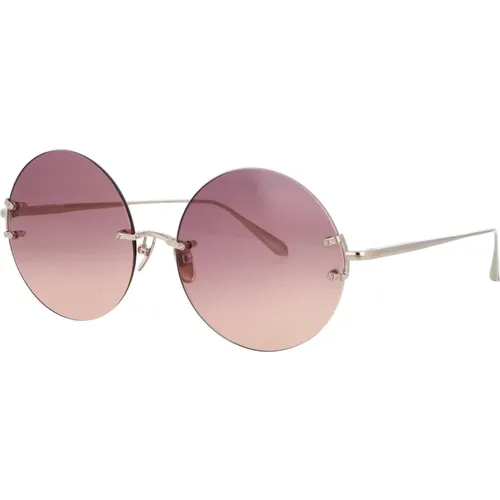 Lotus Sunglasses , female, Sizes: 62 MM - Linda Farrow - Modalova