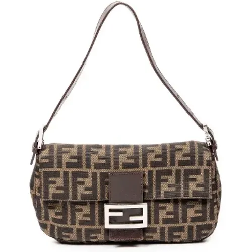 Pre-owned Canvas fendi-bags , female, Sizes: ONE SIZE - Fendi Vintage - Modalova