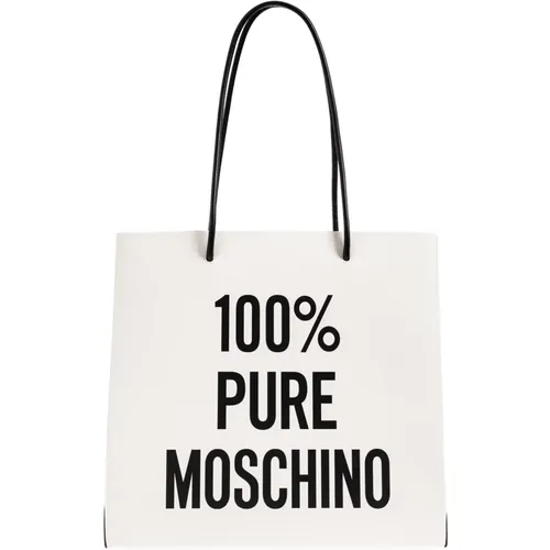 Bedruckte Shopper-Tasche Moschino - Moschino - Modalova