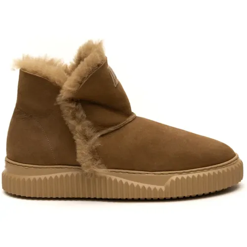 Shearling Boots , female, Sizes: 5 UK, 4 UK, 8 UK, 3 UK, 6 UK, 7 UK - Voile blanche - Modalova