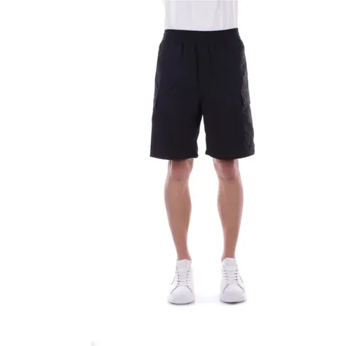 Schwarze Shorts mit Logo - Carhartt WIP - Modalova