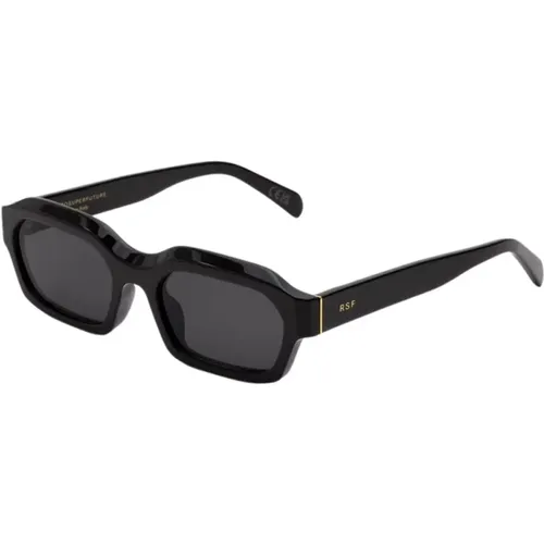Schwarze Boletus Sonnenbrille Unisex Modell , unisex, Größe: 56 MM - Retrosuperfuture - Modalova