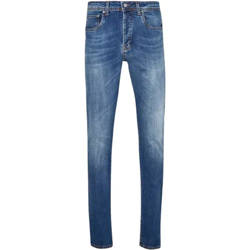 Men's Denim Jeans, Model M000P304Brianmd , male, Sizes: W32, W31, W38, W33, W40, W29, W30, W34 - Liu Jo - Modalova