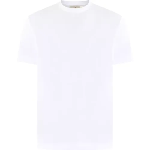 Interlock Supima T-Shirt , Herren, Größe: M - Valenza - Modalova