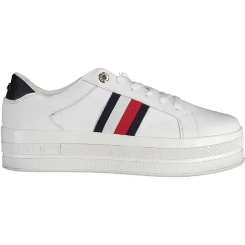 Polyester Sneaker , female, Sizes: 8 UK - Tommy Hilfiger - Modalova