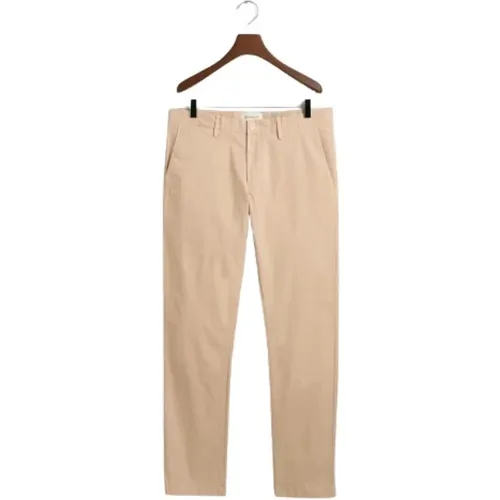 Classic Pants , male, Sizes: W30, W33, W34, W32 - Gant - Modalova