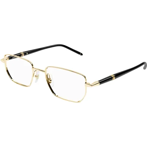 Stylish Eyeglasses , male, Sizes: 54 MM - Montblanc - Modalova