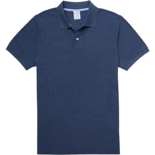 Slim-Fit-Kurzärmel-Pik-Polo-Hemd , Herren, Größe: XS - Brooks Brothers - Modalova