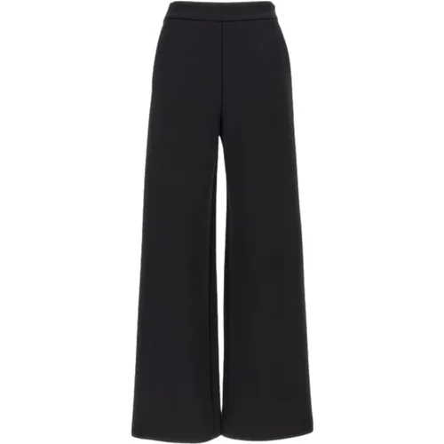 Hohe Taille Schwarze Jerseyhose , Damen, Größe: S - Max Mara - Modalova