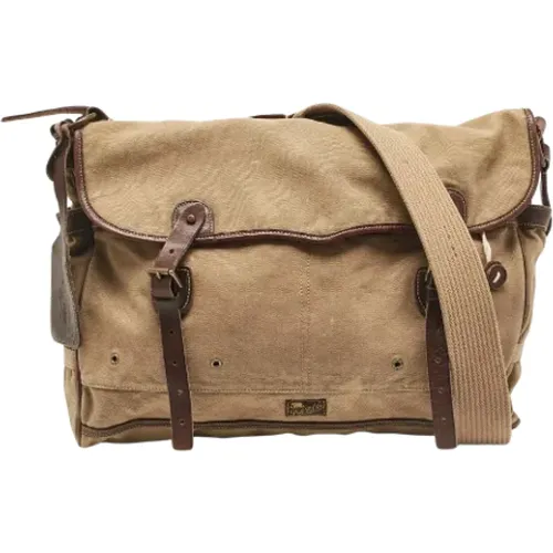 Pre-owned Canvas shoulder-bags , male, Sizes: ONE SIZE - Ralph Lauren Pre-owned - Modalova